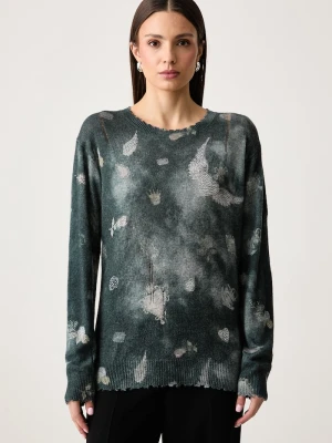 Miss Sixty sweter damski kaszmirowy szary