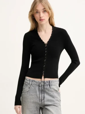 Miss Sixty sweter damski kolor czarny lekki 6S1RJ23500