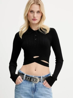 Zdjęcie produktu Miss Sixty sweter damski kolor czarny lekki 6S2RJ03800