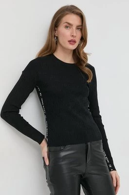 Miss Sixty sweter z domieszką wełny kolor czarny