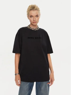 Miss Sixty T-Shirt 6L2SJ2120000 Czarny Relaxed Fit