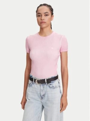 Miss Sixty T-Shirt 6S2SJ44500 Różowy Slim Fit