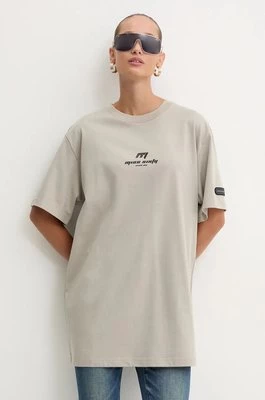 Miss Sixty t-shirt bawełniany damski kolor szary 6L3SJ5440000