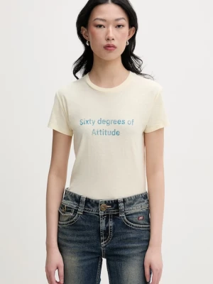 Miss Sixty T-shirt damski z bawełną