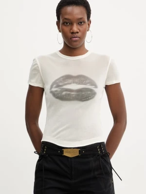 Miss Sixty t-shirt welurowy