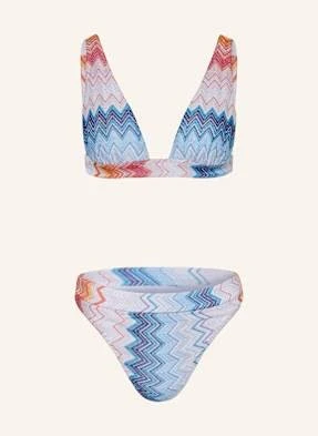 Missoni Bikini Bralette Z Błyszczącą Przędzą weiss