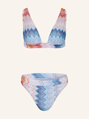 Missoni Bikini Bralette Z Błyszczącą Przędzą weiss