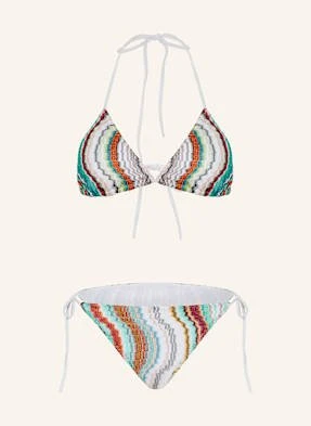 Missoni Bikini Trójkątne Z Błyszczącą Przędzą braun