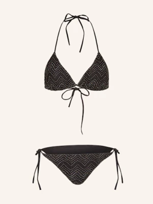 Missoni Bikini Trójkątne Z Błyszczącą Przędzą schwarz