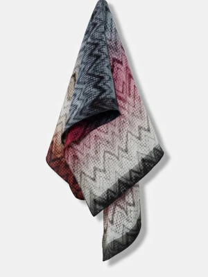 Missoni chusta jedwabna damska kolor multicolor wzorzysta FO41CRDA272