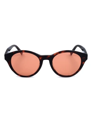 Missoni Damskie okulary przeciwsłoneczne w kolorze ciemnobrązowo-jasnoczerownym rozmiar: 49
