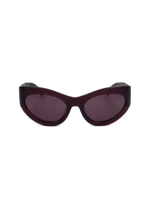 Missoni Damskie okulary przeciwsłoneczne w kolorze ciemnofioletowo-czarnym rozmiar: 55