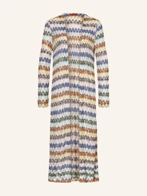 Missoni Dzianinowa Narzutka Z Błyszczącą Przędzą weiss biały