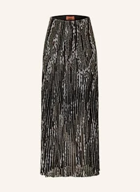 Missoni Dzianinowa Spódnica Z Błyszczącą Przędzą schwarz