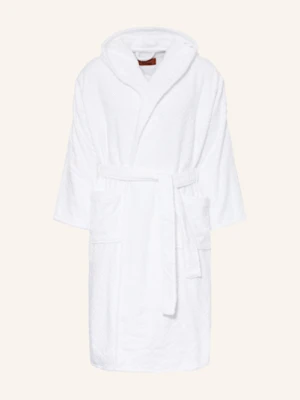 Missoni Home Szlafrok Chalk Z Kapturem I Pudełkiem Prezentowym weiss