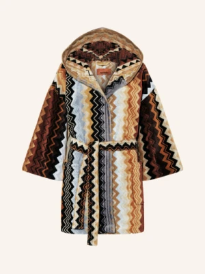 Missoni Home Szlafrok Unisex Z Kapturem schwarz