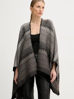 Missoni poncho wełniane