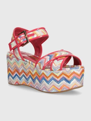 Missoni sandały Julia Wedge
