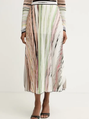Missoni spódnica plisowana z wiskozy
