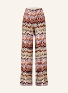 Missoni Spodnie Z Błyszczącą Przędzą braun