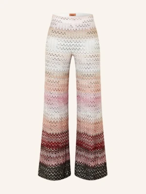 Missoni Spodnie Z Błyszczącą Przędzą rosa
