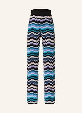 Missoni Spodnie Z Dzianiny blau