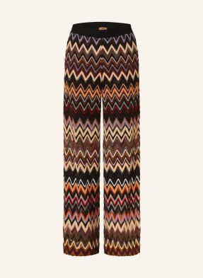 Missoni Spodnie Z Dzianiny braun