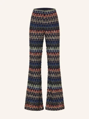 Missoni Spodnie Z Dzianiny Z Brokatową Przędzą blau