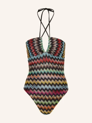 Missoni Strój Kąpielowy Z Wiązaniem Na Szyi schwarz