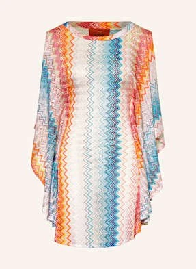 Missoni Sukienka Letnia Typu Kaftan Z Błyszczącą Przędzą weiss