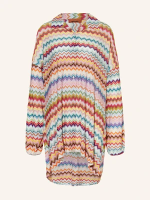 Missoni Sukienka Plażowa Z Błyszczącą Nicią rot