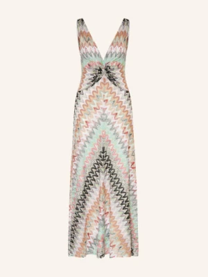 Missoni Sukienka Plażowa Z Błyszczącą Nicią weiss