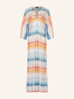 Missoni Sukienka Plażowa Z Błyszczącą Przędzą weiss