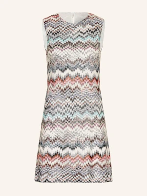 Missoni Sukienka Z Dzianiny blau