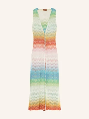 Missoni Sukienka Z Dzianiny Z Brokatową Przędzą blau
