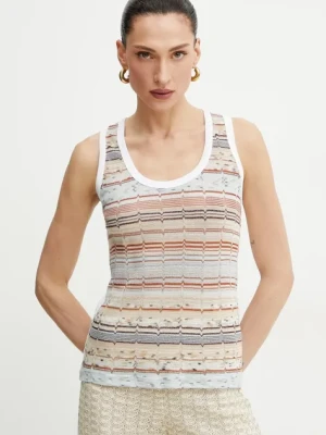 Missoni top kolor biały DS25SK0G.BJ00N5