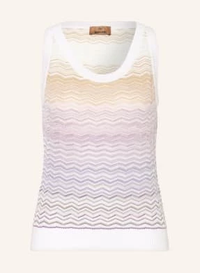 Missoni Top Z Dzianiny schwarz