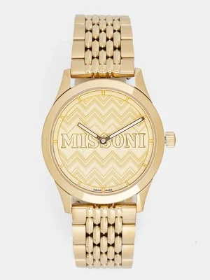 Missoni zegarek damski kolor złoty MWCCA0423