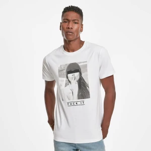Mister Tee F#?KIT mężczyźni T-Shirty i Polo biały rozmiar Odzież