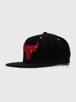 Mitchell&Ness czapka z daszkiem NBA CHICAGO BULLS kolor czarny z aplikacją