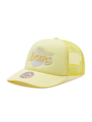 Mitchell & Ness Czapka z daszkiem NBA Lakers 5HSSLD21131 Żółty