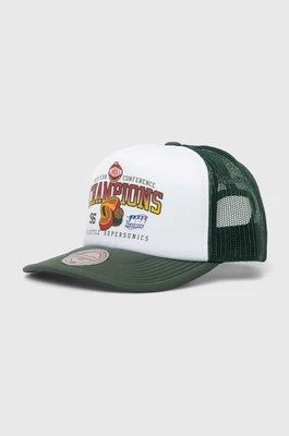 Mitchell&Ness czapka z daszkiem Seattle Supersonics kolor biały z nadrukiem HHSS7498-SSUYYPPPWHIT