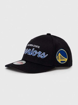 Mitchell&Ness czapka z daszkiem z domieszką wełny kolor szary z aplikacją