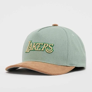 Mitchell & Ness Minted Pro Crown Los Angeles Lakers uniseks Czapki zielony rozmiar Akcesoria