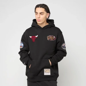 Mitchell & Ness NBA Black Out Collection Hoodie Chicago Bulls mężczyźni Bluzy czarny rozmiar Odzież
