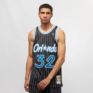Mitchell & Ness NBA Swingman Orlando Magic Shaquille O'Neal mężczyźni Jerseys czarny rozmiar Odzież
