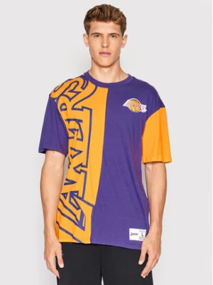 Mitchell & Ness T-Shirt TCRW1226 Fioletowy Relaxed Fit