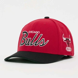 Mitchell & Ness Team Script 2.0 Pro Snapback HWC NBA Chicago Bulls uniseks Czapki czerwony rozmiar Akcesoria