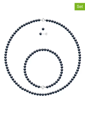 Mitzuko 3-częściowy zestaw biżuterii z perłami rozmiar: onesize