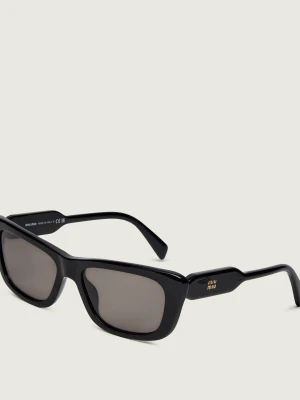 MIU MIU Okulary przeciwsłoneczne MU B12S czarny